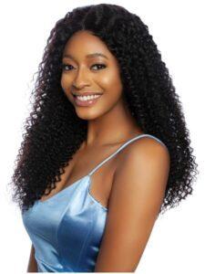 13*4 Transparent full frontal lace wigs Kinky Curly with 100% human hair