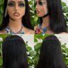 bob wigs natural black color