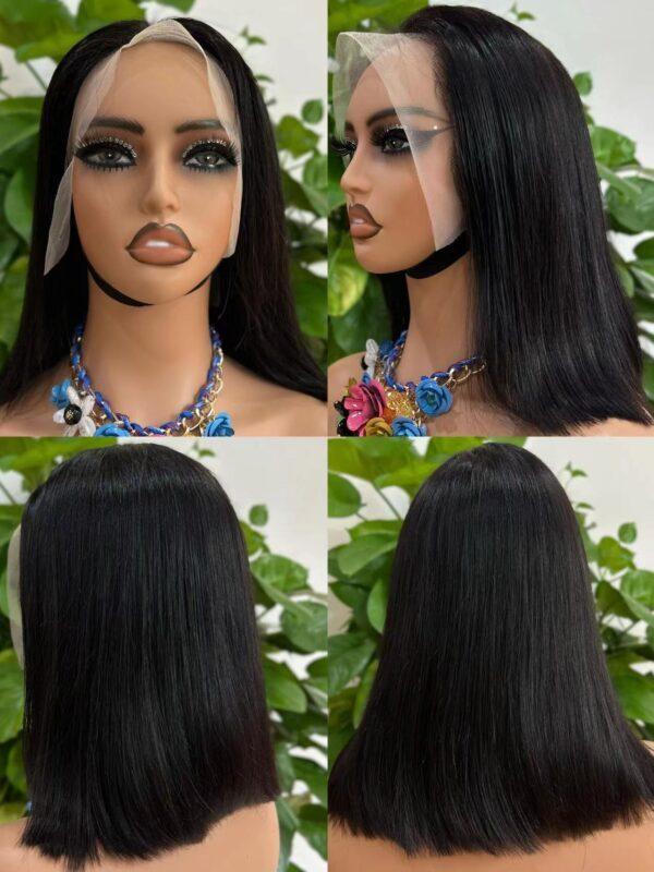 bob wigs natural black color